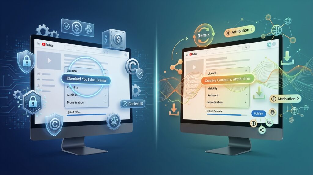 Standard YouTube License vs Creative Commons: Which Should You Choose for Your Videos?