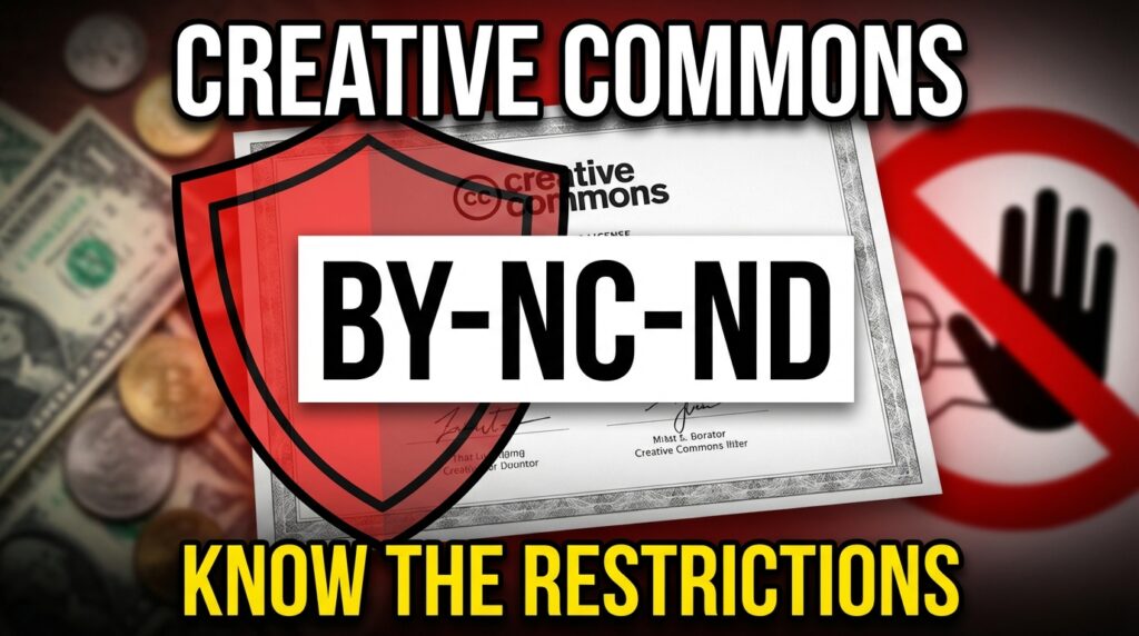 Creative Commons Explained: What BY-NC-ND Actually Means for Your Projects