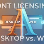 Font Licensing Explained: Why Your Desktop Font Can’t Be Used on Your Website