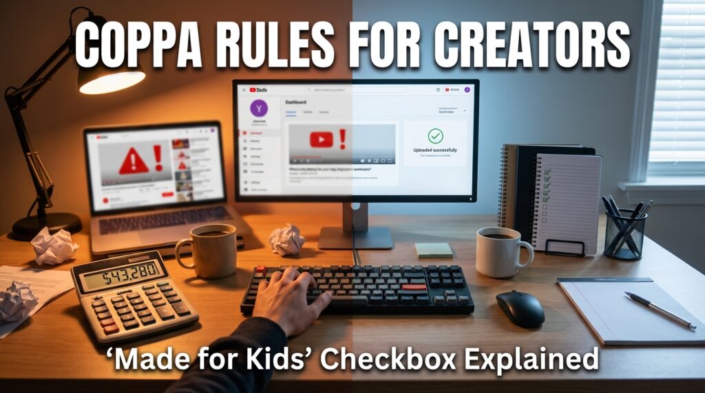 COPPA Rules for Creators: What Really Happens When You Check “Made for Kids”