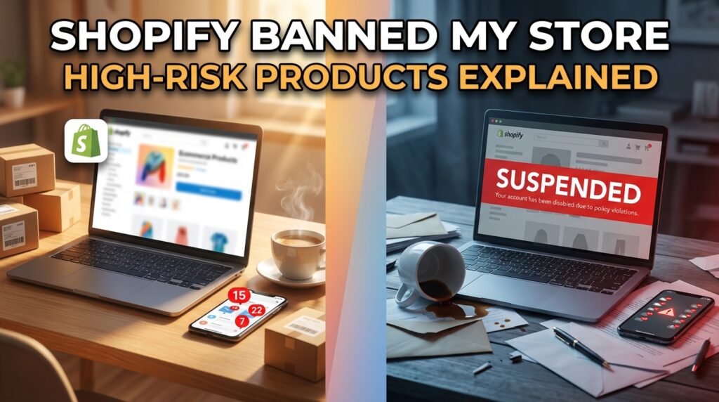 Shopify High-Risk Products: Why Your Store Got Banned (And How to Avoid It)